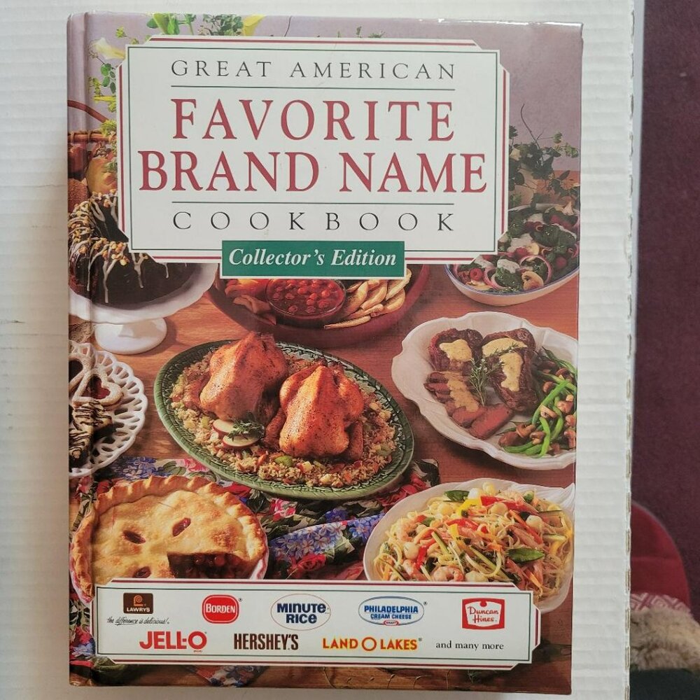 Great American Favorite Brand Name Cookbook, 607 Pages